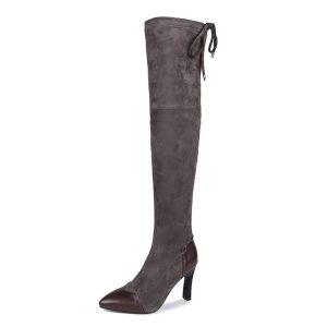 Autumn And Winter Women's Shoes Korean Style Over-the-knee Women's Boots | ShopDecimals