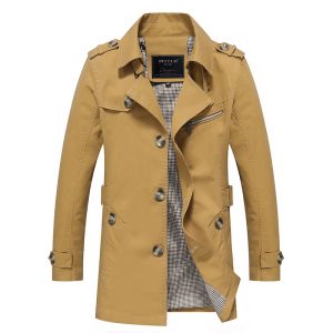 Casual Black Slim Fit Cotton Side Seam Sidekick Single-breasted Jacket