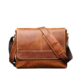 Vintage Distressed Men's Shoulder Bag | ShopDecimals