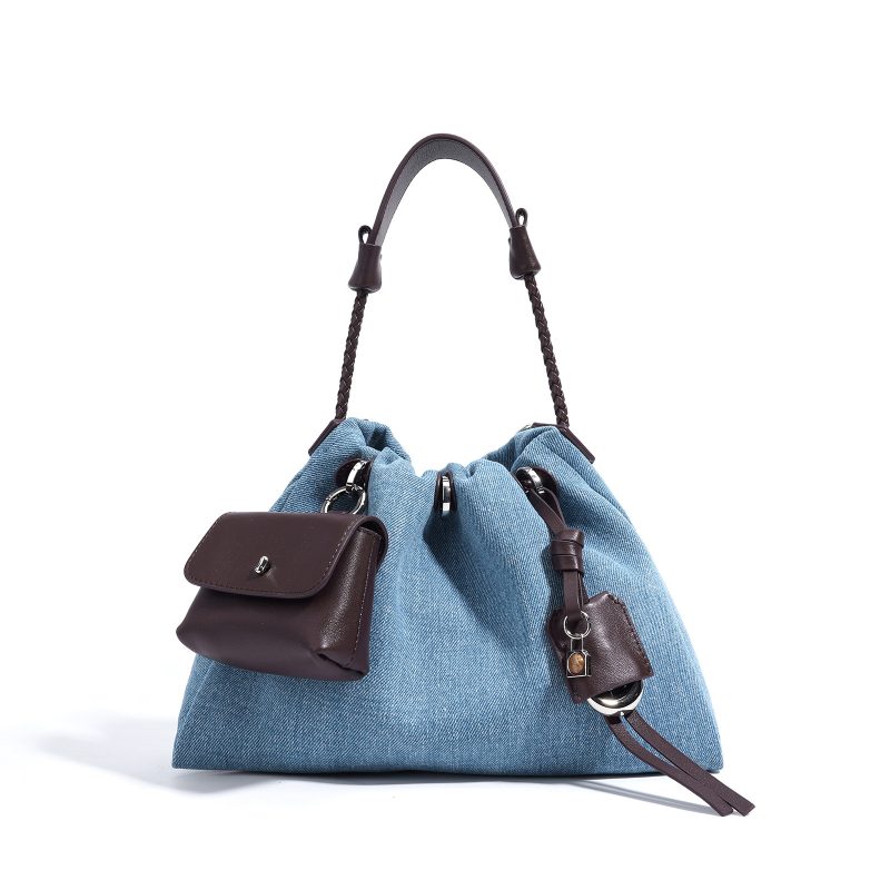 Denim Series Handbag Leather Special-interest Design | ShopDecimals