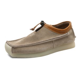Casual Plus Size High-top Loafers Comfortable To Wear Outside Soft Bottom Lace Up Pumps | ShopDecimals