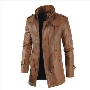 Autumn And Winter New Style Stand Collar Fleece-lined Thickened Coat | ShopDecimals