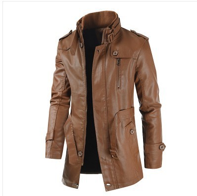 Autumn And Winter New Style Stand Collar Fleece-lined Thickened Coat | ShopDecimals