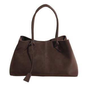 Tote Bag Large Capacity Commuter Portable Underarm Bag About Posture Magnetic Snap Bag | ShopDecimals