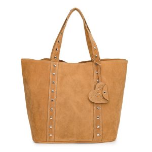 Special-interest Design Rivet Hand-carrying Tote Bag Fashion Commuter Shoulder Underarm Bag | ShopDecimals
