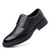Hollow Leather Shoes Men's Business Formal Wear Casual | ShopDecimals