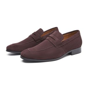 Summer Slip-on New Japanese Style Simple Suede Shoes | ShopDecimals