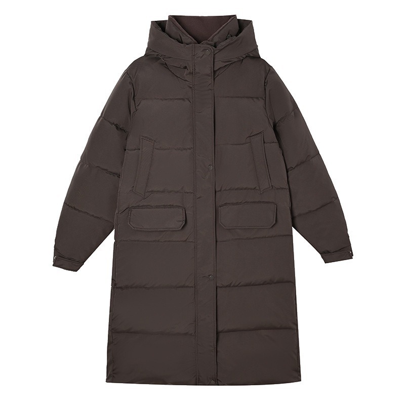 Women's Cotton-padded Long Over-the-knee Loose Thick Cotton Coat | ShopDecimals
