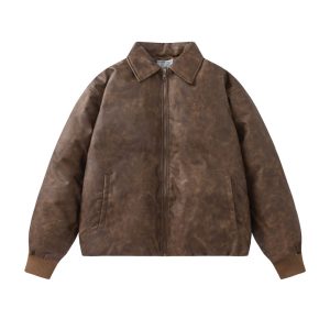 Rock Thickened PU Leather Jacket Men | ShopDecimals