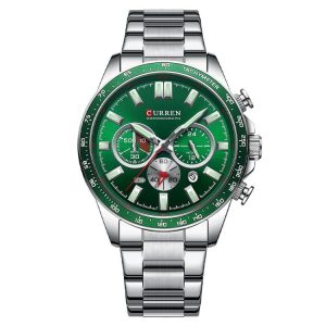 Men's Waterproof Calendar Steel Belt Quartz Watch | ShopDecimals