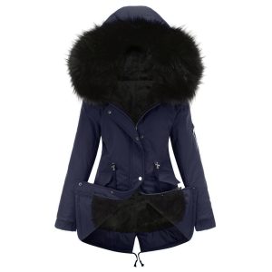 Parka Cotton-padded Coat Mid-length Hooded | ShopDecimals