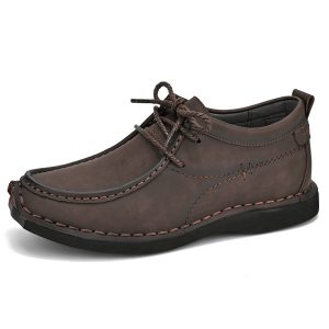 Fashion Men's British Style Casual Leather Shoes | ShopDecimals
