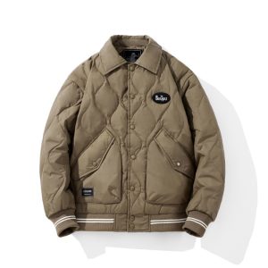 Men's Warm Thin Lapel Diamond Plaid Casual Coat | ShopDecimals