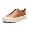 Men's Retro Distressed Leather Platform All-match Casual Sneakers | ShopDecimals