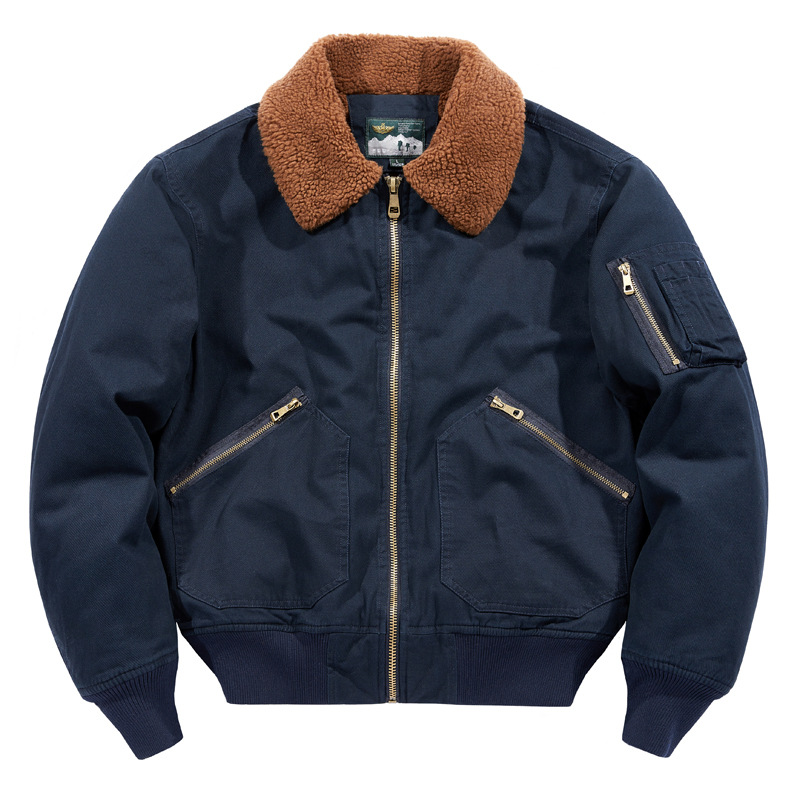 Men's Fleece-lined New Loose Lamb Wool Casual Jacket | ShopDecimals