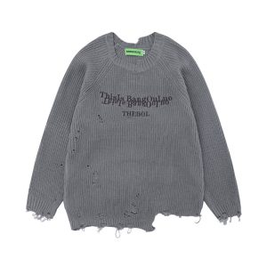 Lazy Ripped Sweater Men's Loose | ShopDecimals