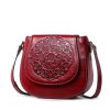 Retro Head Leather Shoulder Bag Slant Across Women's Bag Women's Leather | ShopDecimals