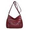 Soft Leather Retro Women's Shoulder Bag Large Capacity | ShopDecimals