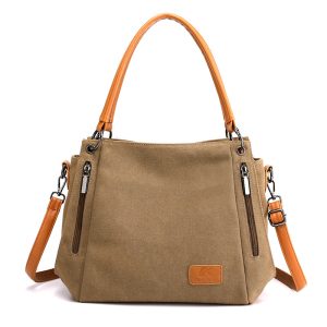 Canvas Bag Female Retro Literature and Art Big Bag | ShopDecimals