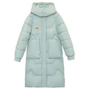 Detachable Hat Women's Mid-length Thickened Women's Coat | ShopDecimals