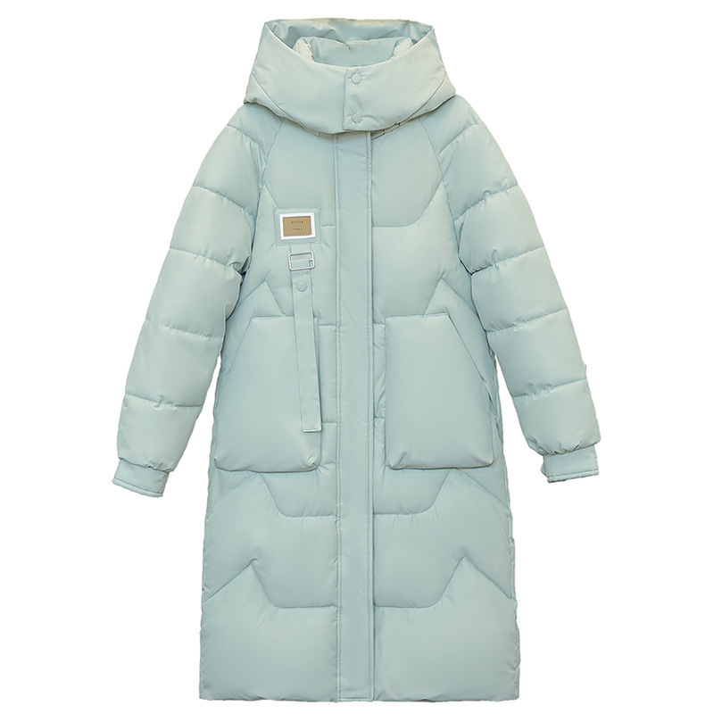 Detachable Hat Women's Mid-length Thickened Women's Coat | ShopDecimals