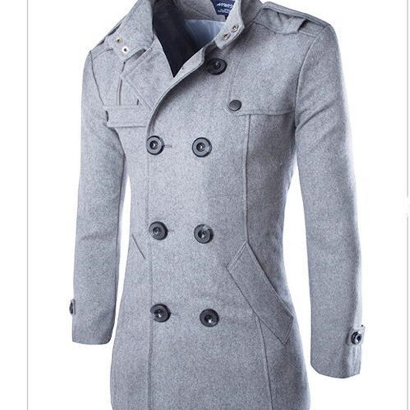 Woolen Coat Man's Jacket | ShopDecimals