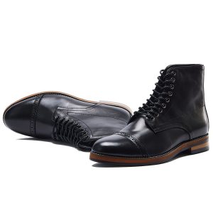 Brown High Street Mid-Top Martin Boots Men | ShopDecimals