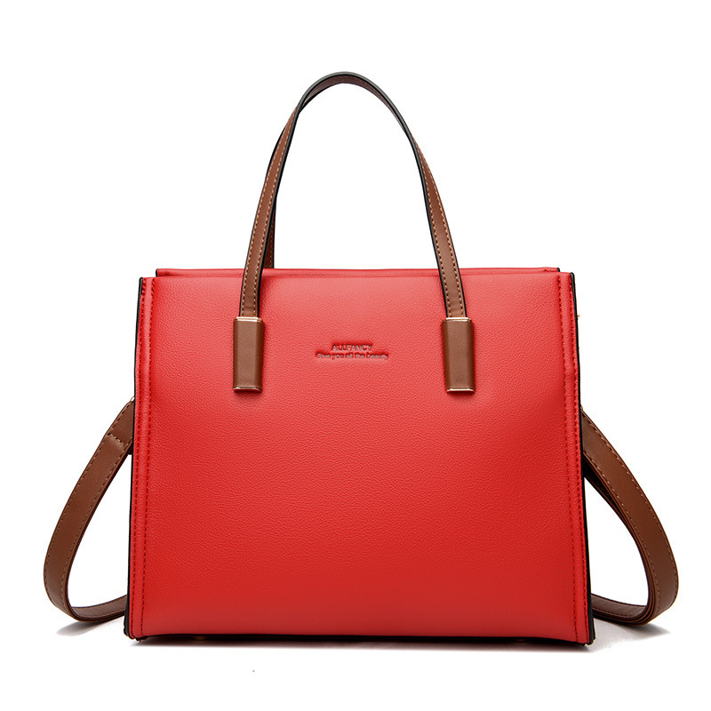 Soft Leather Large Capacity Three-layer Women's Bag | ShopDecimals