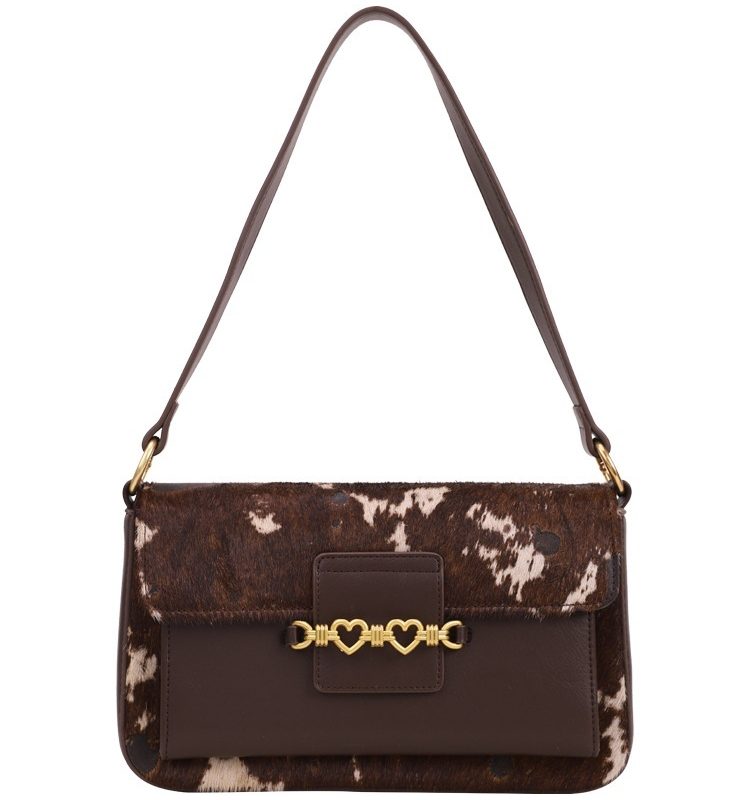 Real Horsehair Vintage Baguette Trendy Crossbody Handbag | ShopDecimals