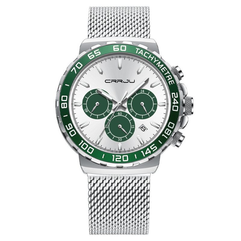 Men's Multifunctional Three-eye Six-pin Sports Watch | ShopDecimals