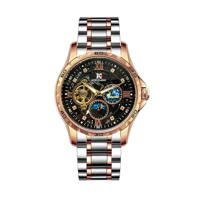 Automatic Mechanical Large Dial Multifunctional Men's Watch | ShopDecimals