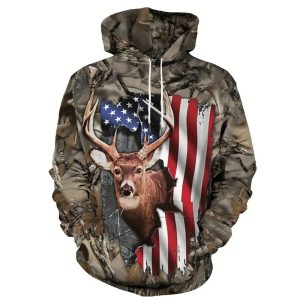 Digital Printing Men's Retro Pullover Sweater | ShopDecimals