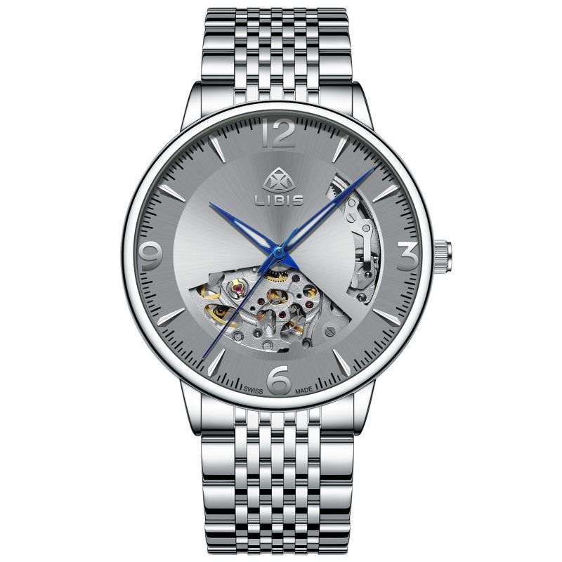 Luminous Waterproof Men's Automatic Mechanical Steel Watch | ShopDecimals