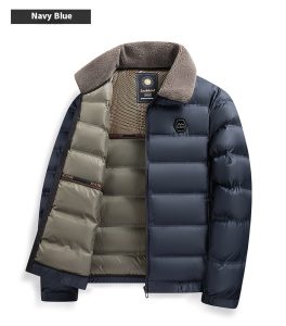 Men's Winter Business Casual Lapels Fur Collar Coat | ShopDecimals