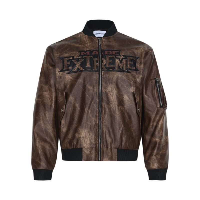 Washed Old Embroidered Flying Coat For Men And Women | ShopDecimals