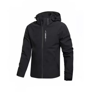 Solid Color Hooded Loose Cargo Zipper Japanese Style | ShopDecimals