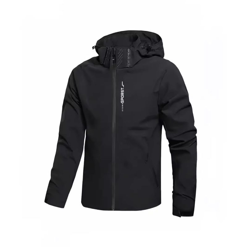 Solid Color Hooded Loose Cargo Zipper Japanese Style | ShopDecimals