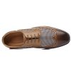 Imitation Houndstooth Men's Shoes Casual Leather Shoes | ShopDecimals