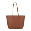 Solid Color Fashion Leisure Commute Simple Shoulder Tote Bag | ShopDecimals
