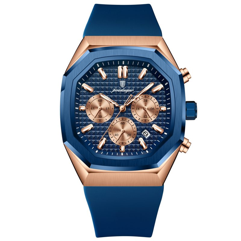 Multifunctional Six-pin Calendar Men's Watch Large Dial | ShopDecimals