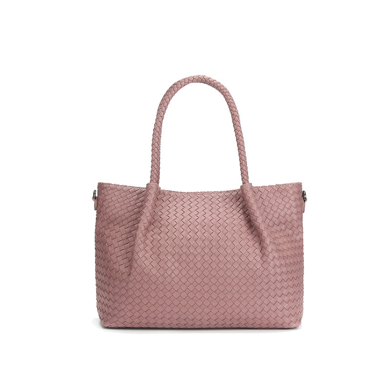 Woven Large Capacity Shoulder Bag Portable | ShopDecimals