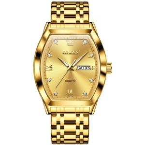 Quartz Barrel-shaped Business Authentic Men's Watch | ShopDecimals