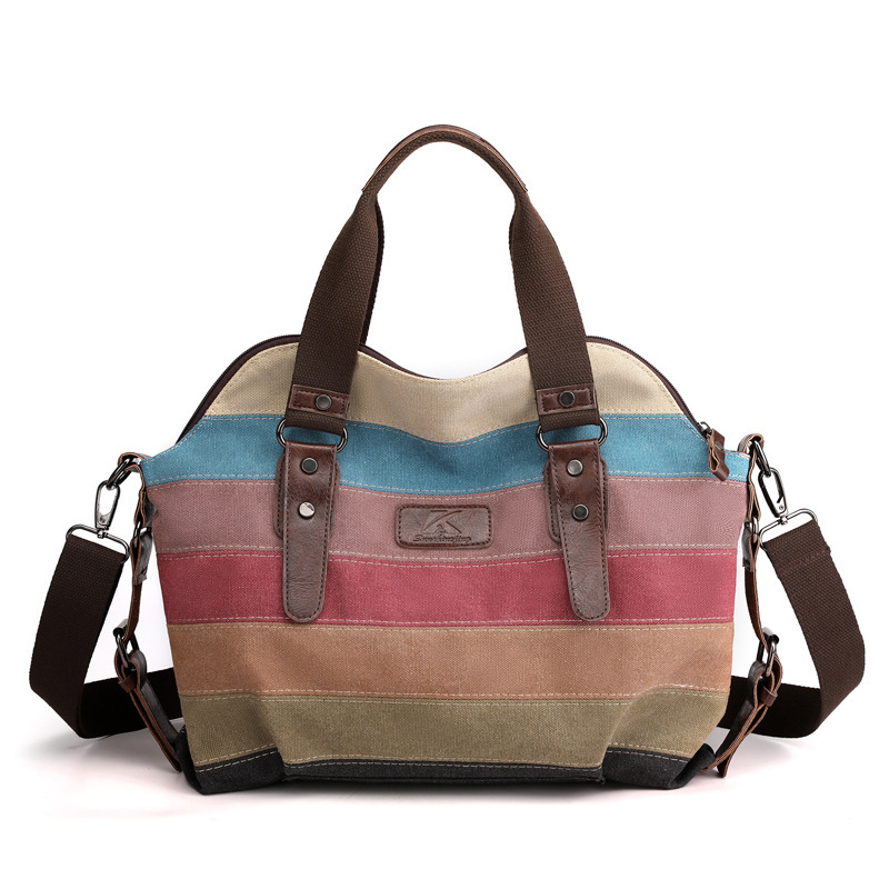 Women's Bag Shoulder Handbag Retro Stitching | ShopDecimals