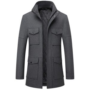 Men's Woolen Coat | ShopDecimals