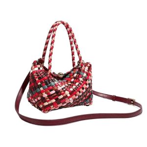 Women's Fashion Color Handmade Woven Bag | ShopDecimals