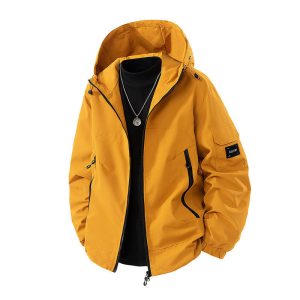 Brand Loose Cargo Windproof Jacket | ShopDecimals