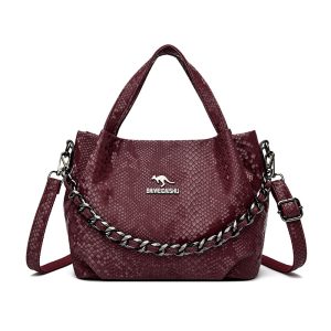 Niche Chain Versatile Genuine Leather Pleated Shoulder Bag | ShopDecimals