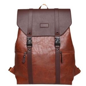 Large Capacity Schoolbag Flip PU Multifunctional Backpack | ShopDecimals