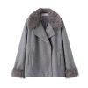 Women's Mid-length Hooded And Belted Wool Cape Coat | ShopDecimals