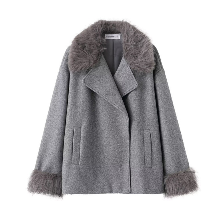 Women's Mid-length Hooded And Belted Wool Cape Coat | ShopDecimals